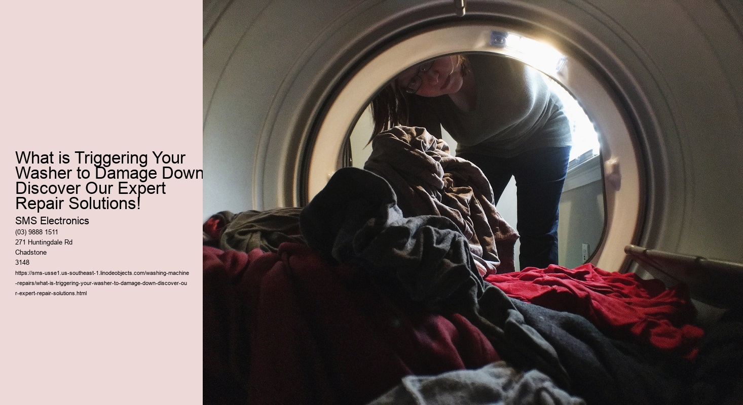 What is Triggering Your Washer to Damage Down? Discover Our Expert Repair Solutions!